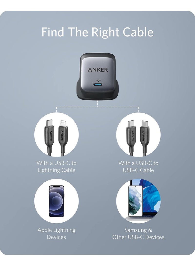 Anker Nano II 65W GaN II PPS Fast USB C Charger Adapter, Compact Charger for MacBook Pro/Air, Galaxy S24/S23, iPhone 17/16 /15/14 Series, iPad Pro, Huawei, Xiaomi, Redmi, Vivo, Oppo and More - Image 4