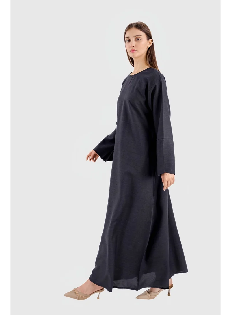 Ophelia  Linen Pocket Abaya for Women – Handcrafted UAE | Original Ophelia Design | Modest Wear for Women | Best Price UAE