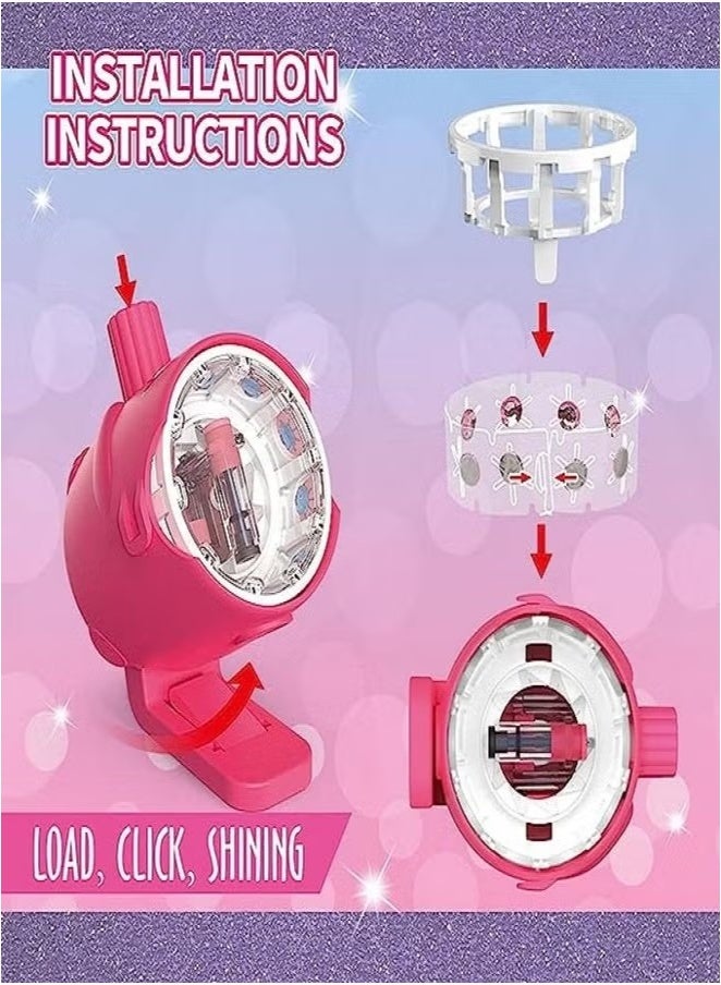 Shining Hair Gem Stamper, Hair Bedazzler Kit with Rhinestones, Bling Bling Hair Gems Hair Jewels Stamper, Women and Girls Hair Styling Tool with 120 Colorful Hair Diamonds - Image 3