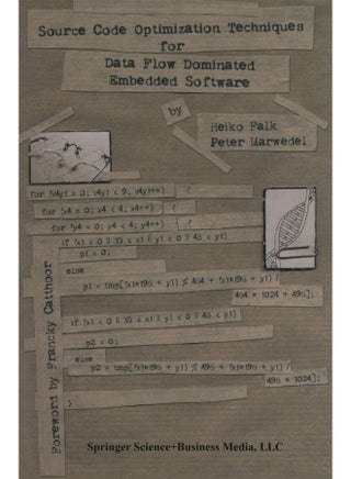 Source Code Optimization Techniques for Data Flow Dominated Embedded Software - pzsku/Z5AE6D6FC5D2024FE4035Z/45/1747220683/e2650d58-975d-43d5-a9a8-464bdb99f929