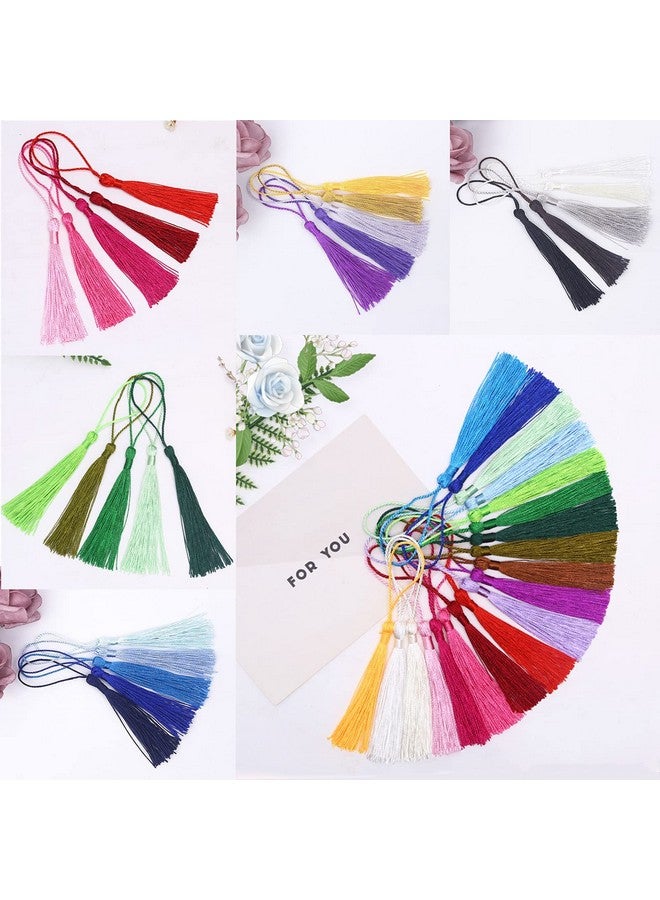 HASTHIP خيوط بوليستر HASTHIP 76 قطعة، 38 لون من الخيوط اليدوية مع حلقة لصنع المجوهرات، التذكارات، علامات الكتب، ملحقات الحرف اليدوية، متعددة الألوان - Image 3