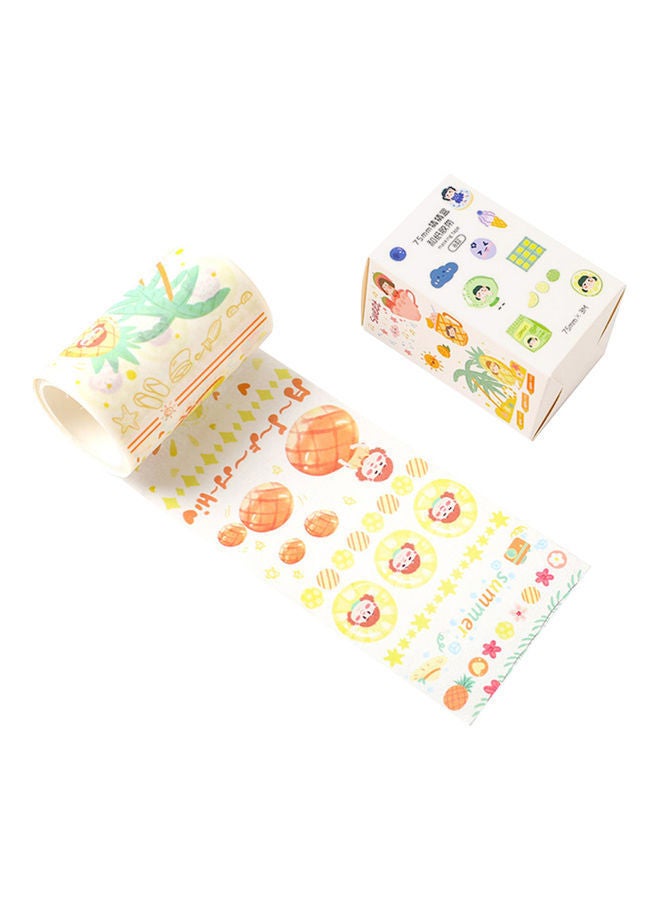 NIBEMINENT Paper Washi Tape Multicolour