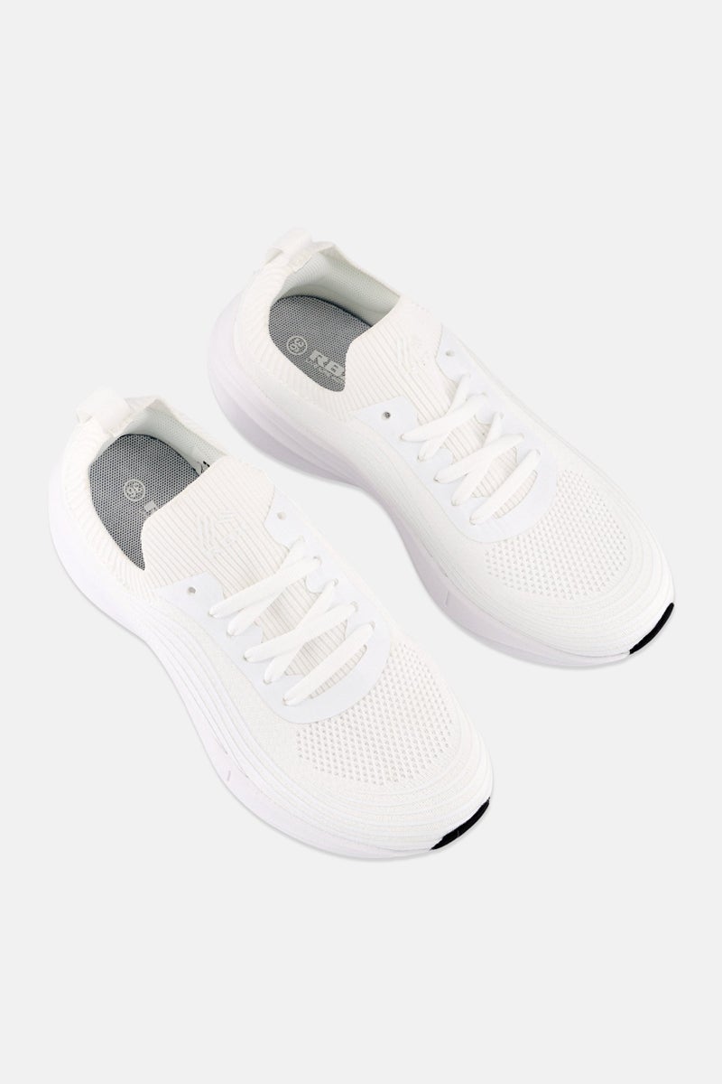RBX Women Lace Up Outdoor Shoes, White  - Image 4
