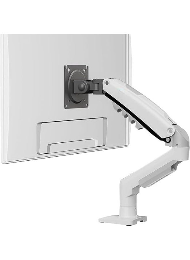 NB NORTH BAYOU NB ERGONOMIC Monitor Arm for 17"–30" Screens – Gas Spring Monitor Stand – Supports up to 9kg – VESA 75x75 & 100x100 mm – Model F80-XE - Image 1