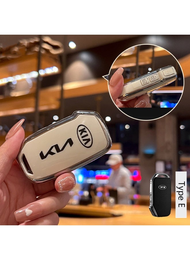 KIA High end car key protection case suitable for Kia K3 Intelligent Run K5/k2/kx3/k4/kx5 Furuidi Lion Platinum Tuojie Yi Run Huan Chi car key shell case - Image 1