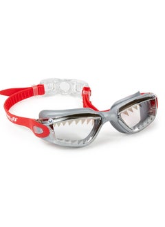 Bling2O Bling2o Shark Grey Jaws Anti Fog, No Leak, Non Slip and UV Protection Kids' Swim Goggles  - Image 1