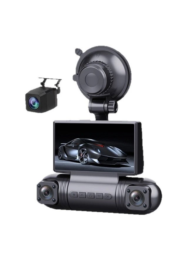 أف بي سي كاميرا سيارة DVR رباعية القنوات من FPC، مسجل فيديو 360 درجة، تطبيق واي فاي، كاميرا سيارة مراقبة 24 ساعة، كاميرا الرؤية الخلفية، مسجل سيارة - Image 2