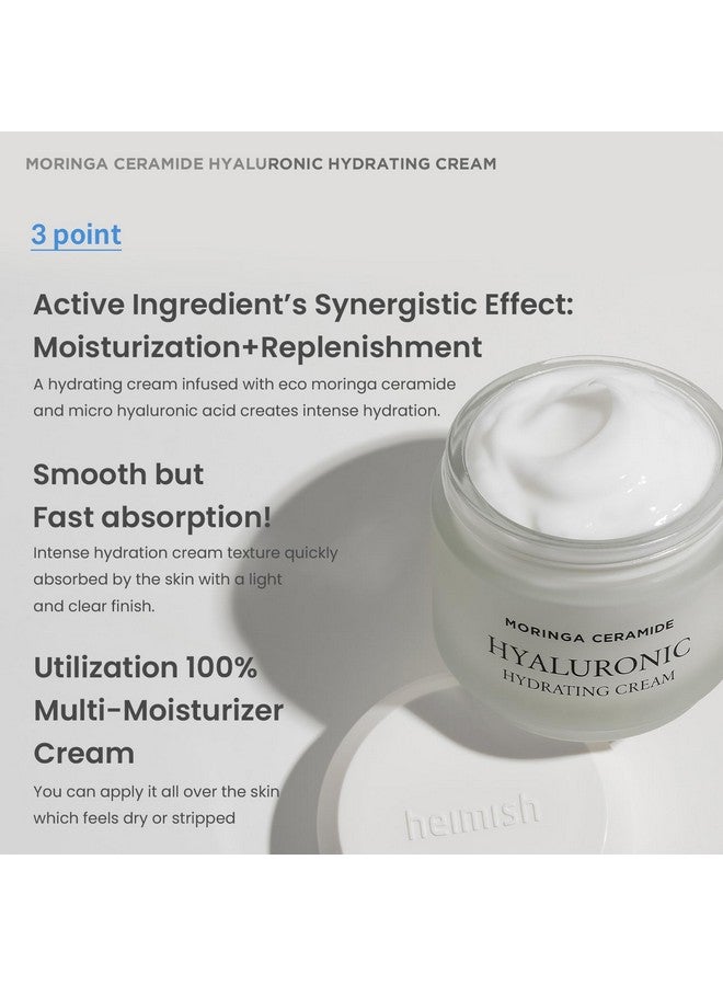 HEIMISH Moringa Ceramide Hyaluronic Hydrating Cream 50ml/1.69 fl.oz. - Image 3
