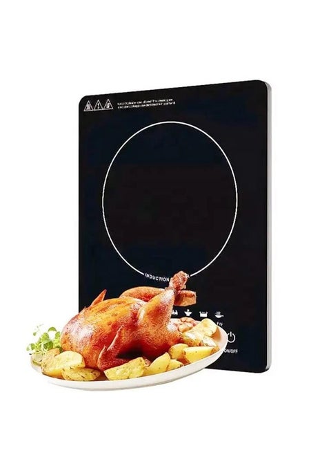 Portable Induction Cookertop Induction Hob 1 Zone, Inset Electric Cooktop Flex Mode 2200W, Slider Touch Control 220-240V Single Electric Cooktops Countertop Stoveck