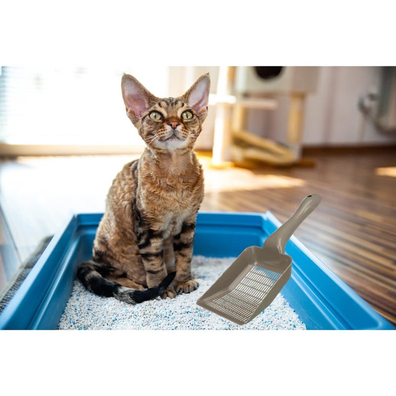 Trixie : - Litter Scoop for Clumping and Silicate Litter | Made with Durable Material and a Durable Design, Specially Designed to be User-Friendly | Available in Medium - Image 3
