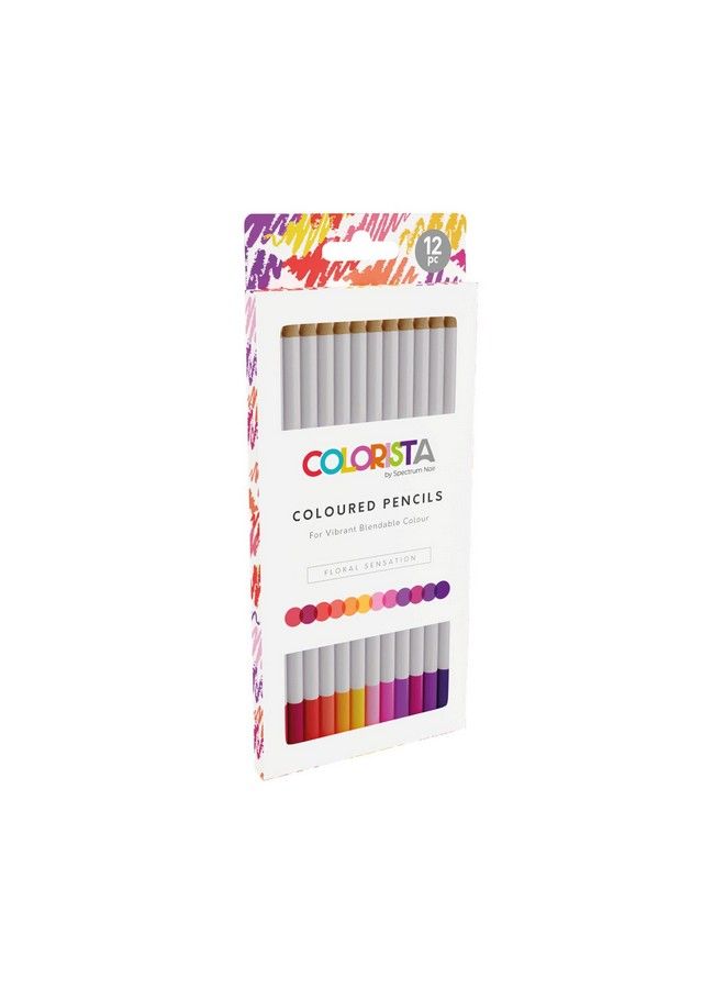 Spectrum Noir Colorista Coloured Pencils Pack Of 12 Floral Sensation - Image 2