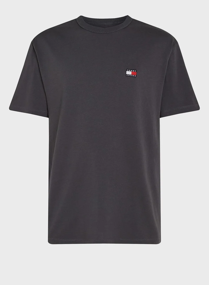 TOMMY JEANS Logo Crew Neck T-Shirt