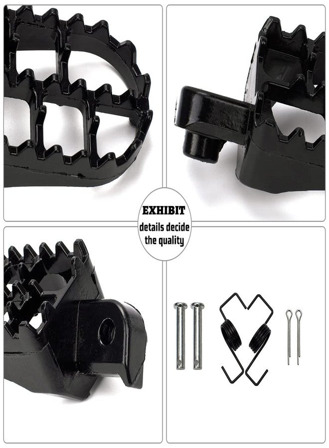 XINGWU Dirt Bike Footrest,Aluminium Footpegs Pedals,for XR50R PW50 CRF70 TW200 KLX110 CRF50 50cc 70cc 90cc 110cc 125cc TaoTao Motorcycle Part - Image 3