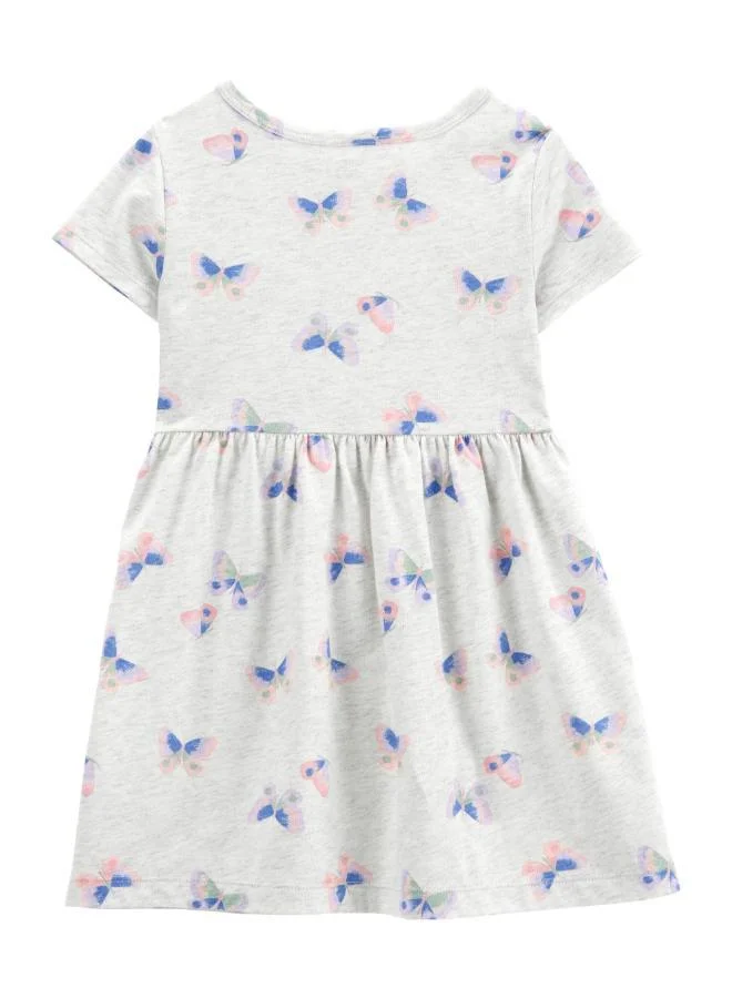 كارترز فستان ماكسي مطبوع للأطفال الصغار