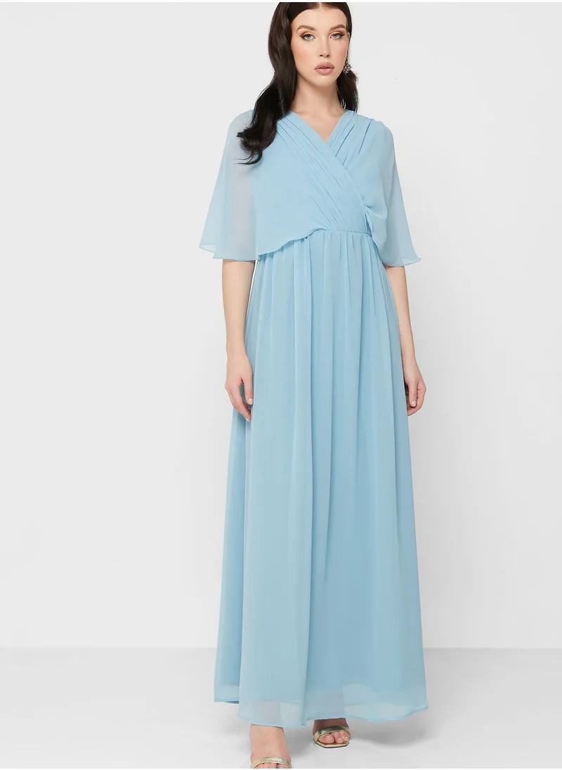 Khizana Chiffon Overlay Maxi Dress