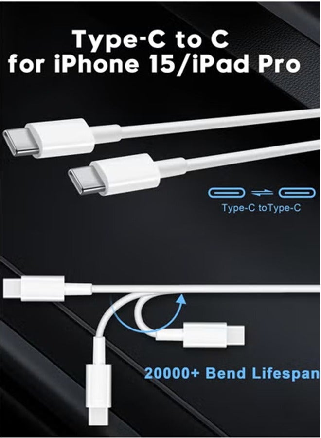 General iPhone 15/15 Pro Max Car Charger, 2 Pack 40W Dual Port Fast USB C Car Charger Power Adapter with 3FT USB C to C Cable for iPhone 15/15 Plus/15 Pro Max, iPad Pro/Air/Mini  - Image 4