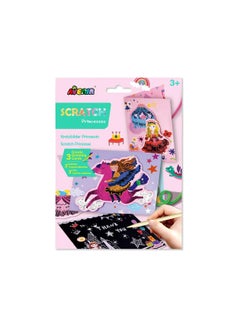 Avenir Avenir Scratch - Princesses | Arts & Crafts, Greeting Cards Set | Make Beautiful Greetings Cards | Scratch Art 3+  - Image 1