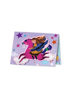 Avenir Avenir Scratch - Princesses | Arts & Crafts, Greeting Cards Set | Make Beautiful Greetings Cards | Scratch Art 3+  - Image 3
