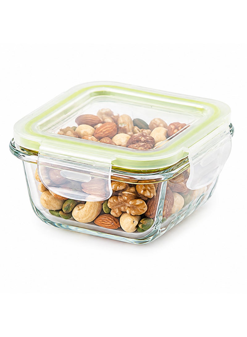 LocknLock Fresh Oven-Safe Glass Square Container 160ml â€“ Airtight, Leakproof & Heat-Resistant