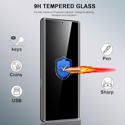 Mobilebies® Advanced HD+ UV Privacy Tempered Glass Screen Protector For Vivo T4 5G (6.77 Inch, Pack of 1) Full Adhesive UV Privacy Curved Screen Guard, Case Friendly with installation kit & Guide - Image 3