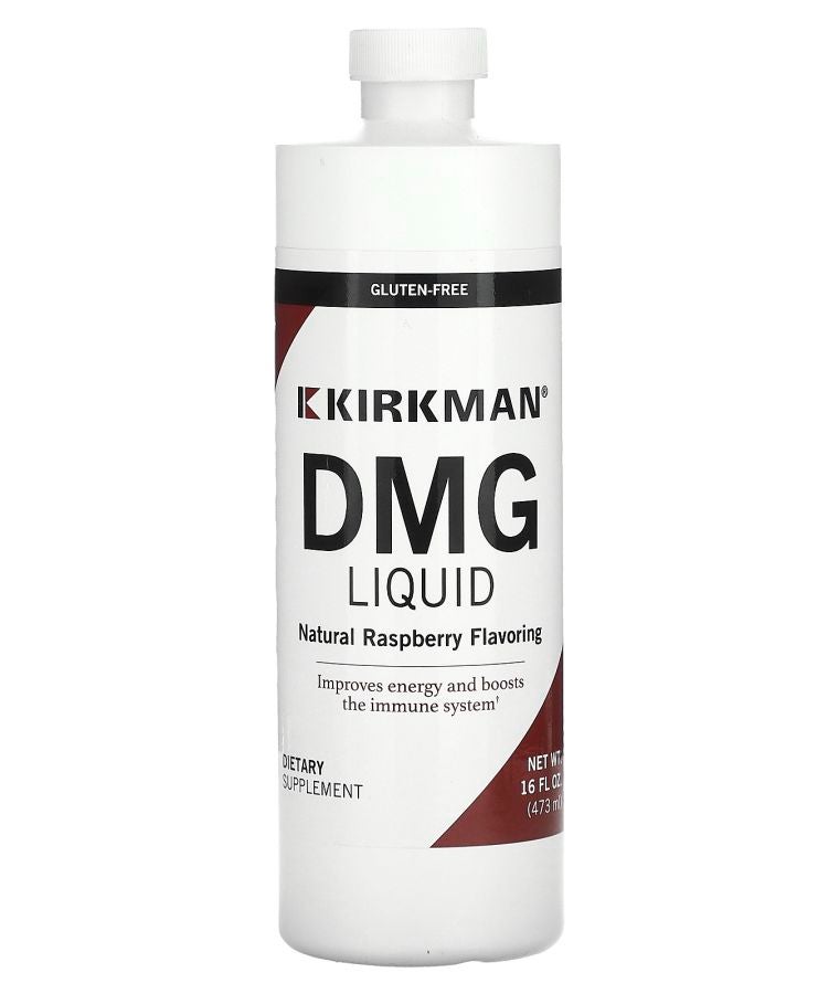 Kirkman Labs DMG Liquid Natural Raspberry 16 fl oz (473 ml)