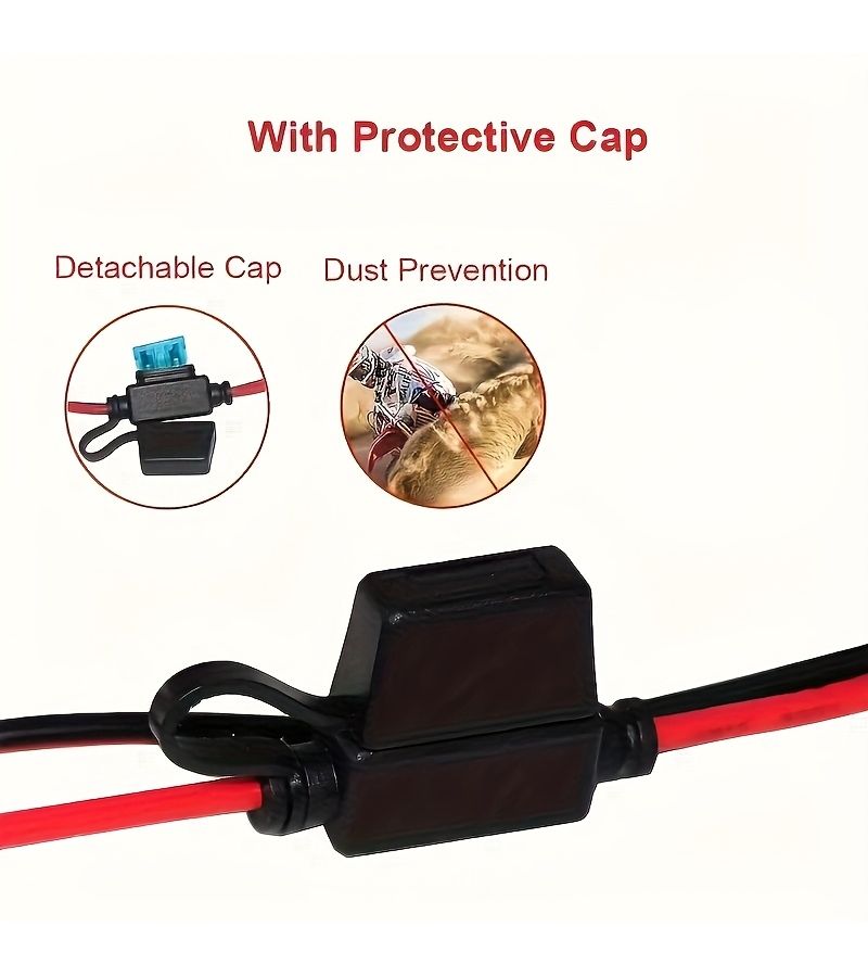 Tinned Copper 16 Gauge Battery Jumper Cable 2 Feet Corrosion Resistant Car - Image 4