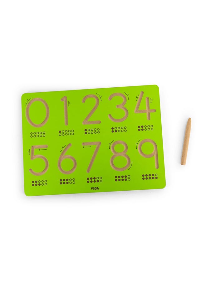 VIGA Tracing Board - Numbers  - Image 1