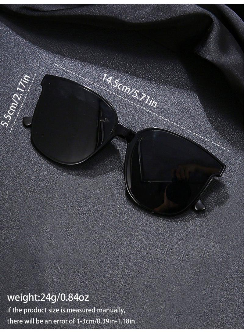 3pcs men's watch set, stainless steel quartz watch with silver belt and black calendar+silver bracelet+decorative glasses, suitable for his birthday, Christmas and Valentine's Day gift. - Image 4