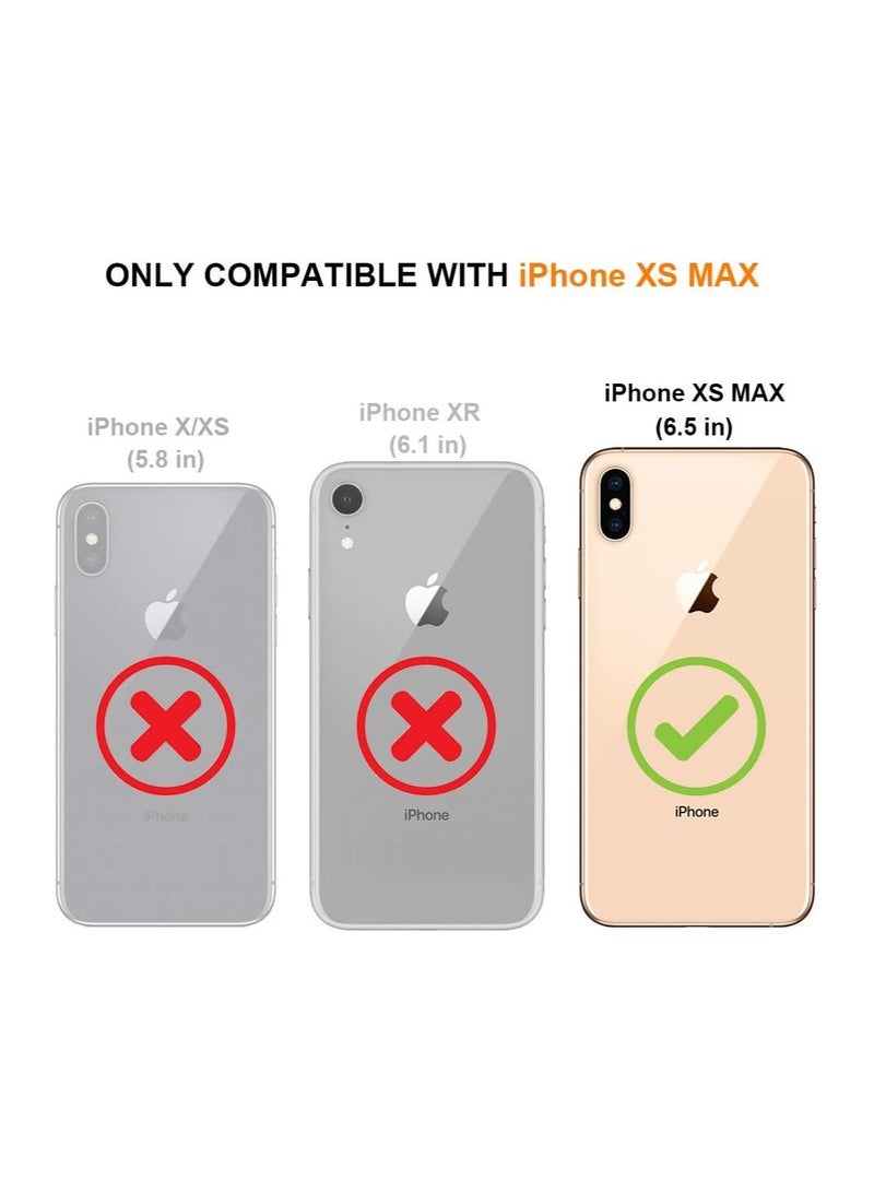 غطاء حماية كامل للجسم من السيليكون السائل الناعم لهاتف iPhone XS Max، غطاء مطاطي مقاوم للصدمات بلمسة نهائية غير لامعة، بطانة ناعمة من الألياف الدقيقة، غطاء خلفي رفيع (iPhone XS Max، أبيض) - Image 3