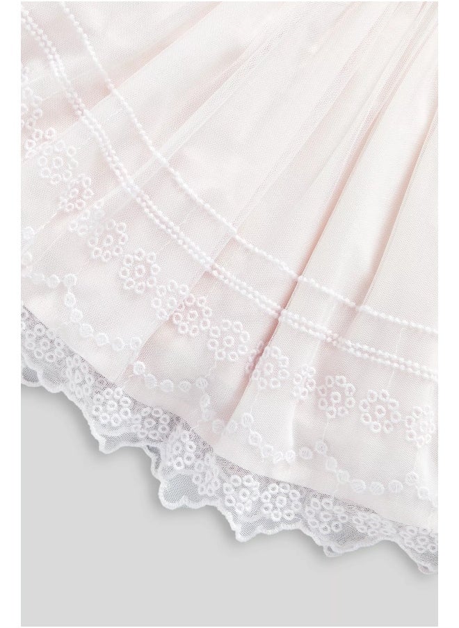mothercare - Pink Occasion Dress and Knickers - Image 1