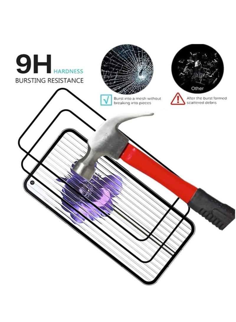 DUSALA [2-Pack] Screen Protector for Nothing Phone 1 Tempered Glass Screen Protector 9H Hardness Anti Fingerprint Scratch Resistance for Nothing Phone 1 - Image 5
