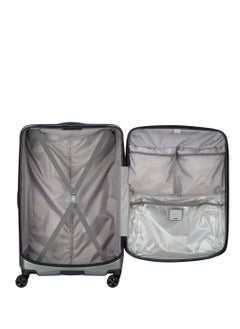 DELSEY Paris Cruise 80cm Hardcase 4 Double Wheel Check-In Luggage Trolley Platinum  - Image 3