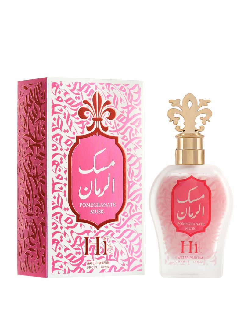 Hi Perfume Pomegranate Musk Water Perfume for Unisex 100ml - Image 1