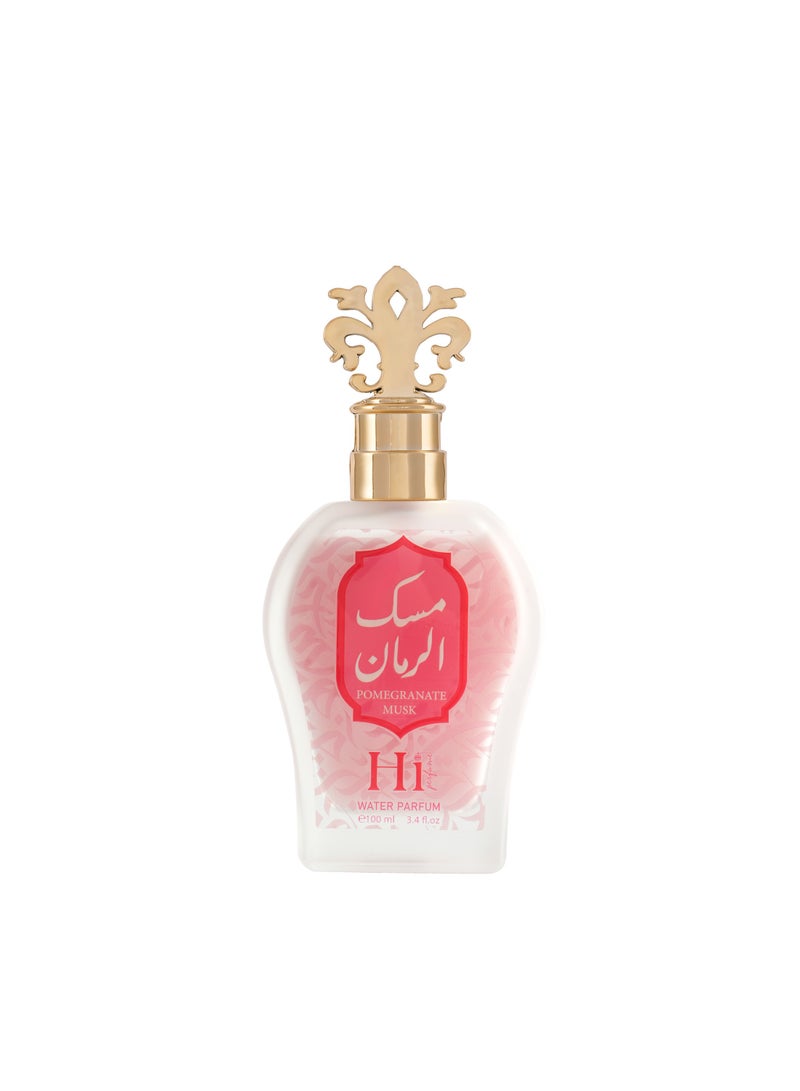 Hi Perfume Pomegranate Musk Water Perfume for Unisex 100ml - Image 2