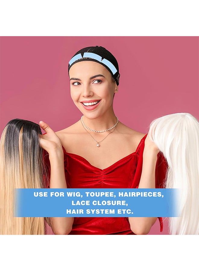 Depend Lace Front Wig Tape, 36 Pieces Waterproof Strong Adhesive Double Sided Lace Wigs Tape C-Shaped Hair Wig Tape For Wigs Toupees Hair Pieces And Hair Extension - Image 2