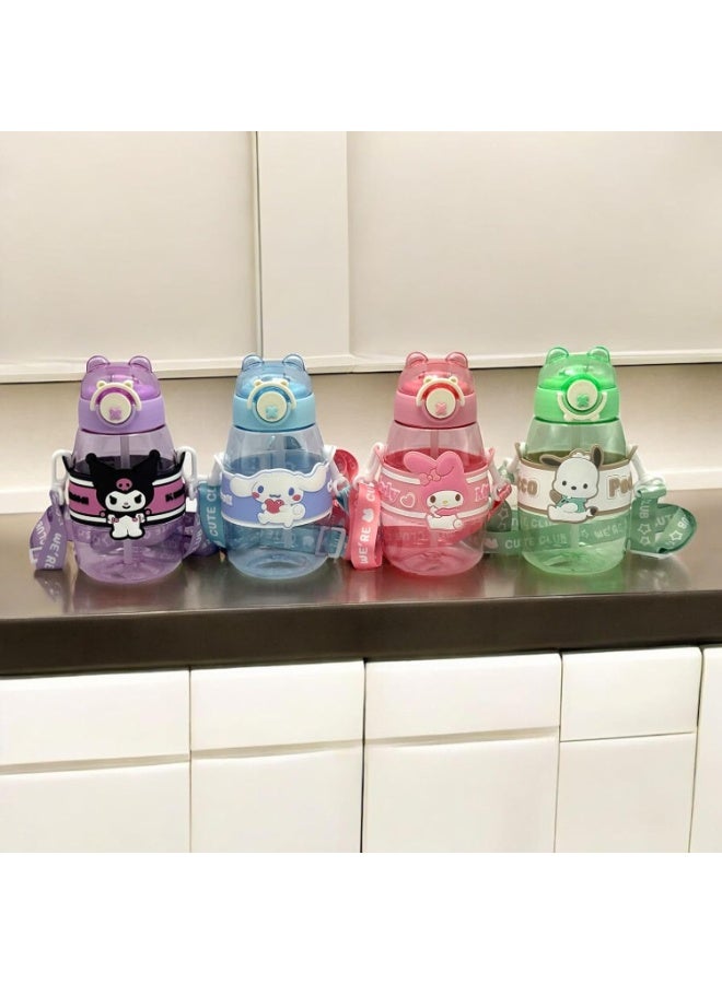 كيوشوب زجاجة للطفال كيوشوب 600 مل - صحية وآمنة، سهلة الحمل والاستخدام، مضادة للتسرب، مثالية للرضع والأطفال - Image 2