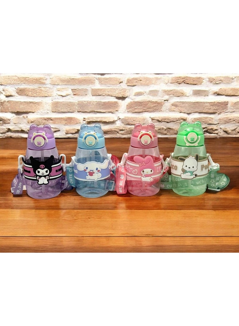 كيوشوب زجاجة للطفال كيوشوب 600 مل - صحية وآمنة، سهلة الحمل والاستخدام، مضادة للتسرب، مثالية للرضع والأطفال - Image 3