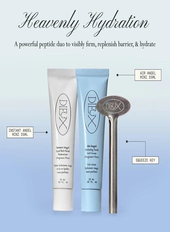DIEUX Heavenly Hydration Set - Hydrate, Glow & Firm (Instant Angel Moisturizer + Air Angel Gel Cream + Squeeze Key 25 ml Mini Size - Image 3