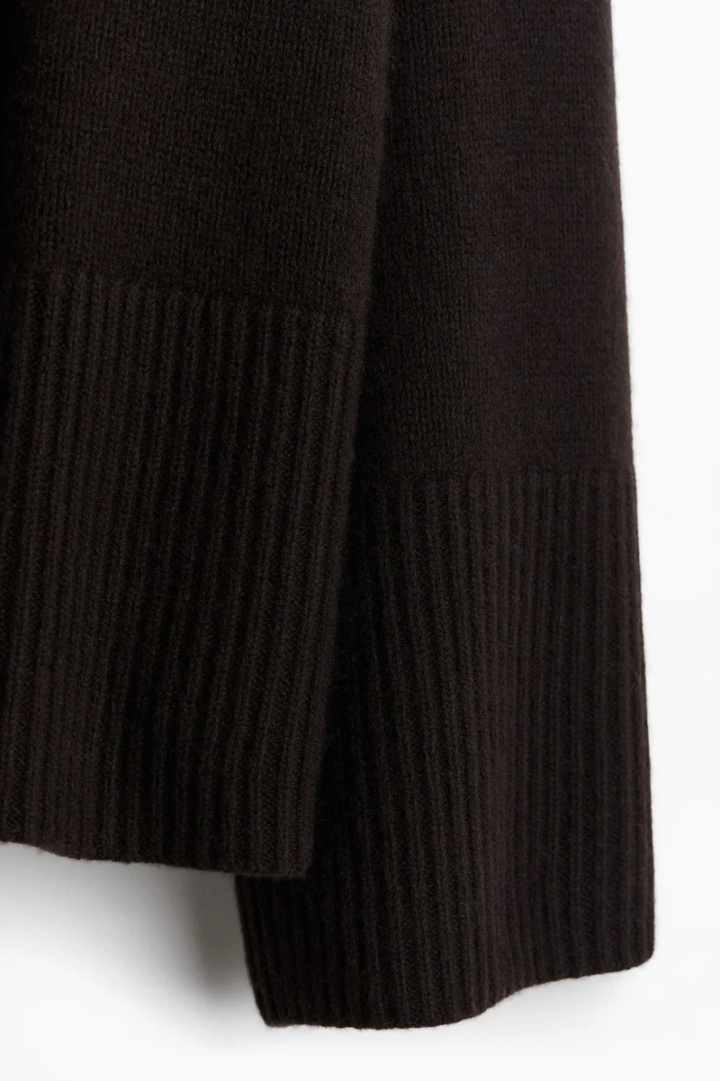 H&M Cashmere-blend polo-neck jumper