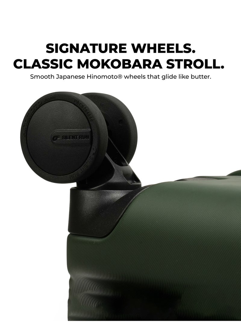 موكوبارا للتجارة ذ.م.م حقيبة سفر للتحقق من الوصول - شل بولي كربونات ماكرولون ألماني | أخضر عشبي، أخضر - Image 4