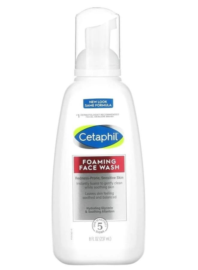 Cetaphil Foaming Face Wash Redness Prone, Sensitive Skin 237 Mlml - Image 1