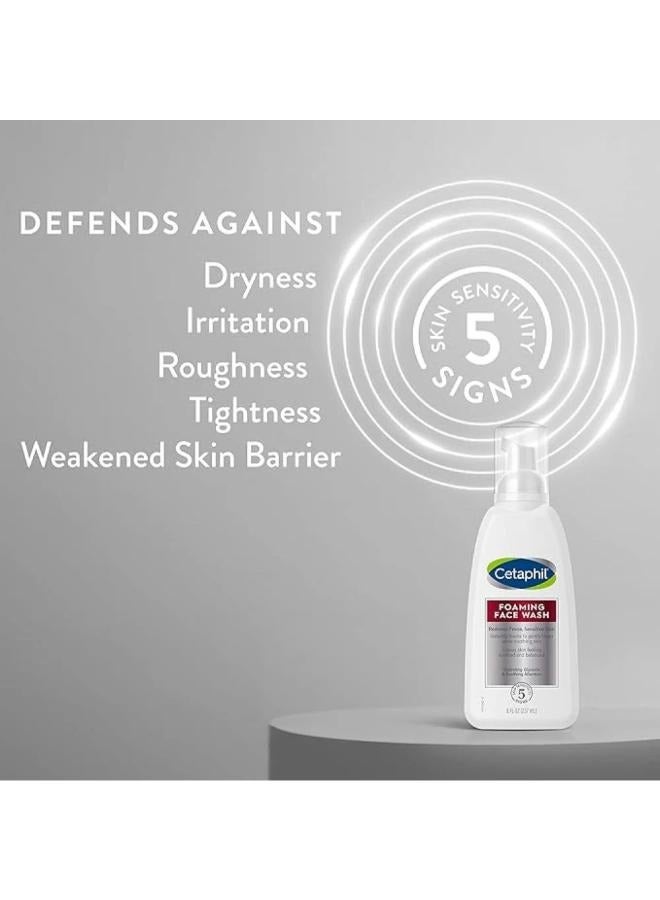 Cetaphil Foaming Face Wash Redness Prone, Sensitive Skin 237 Mlml - Image 2