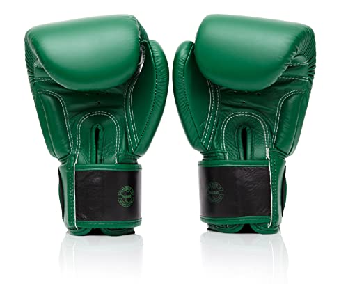 Fairtex Resurrection Premium Muay Thai Boxing Gloves Limited Edition Design Collaboration with Tom Atencio Stylish Durable Syntek Leather Handcrafted MMA Kickboxing Gloves 8oz - Image 3