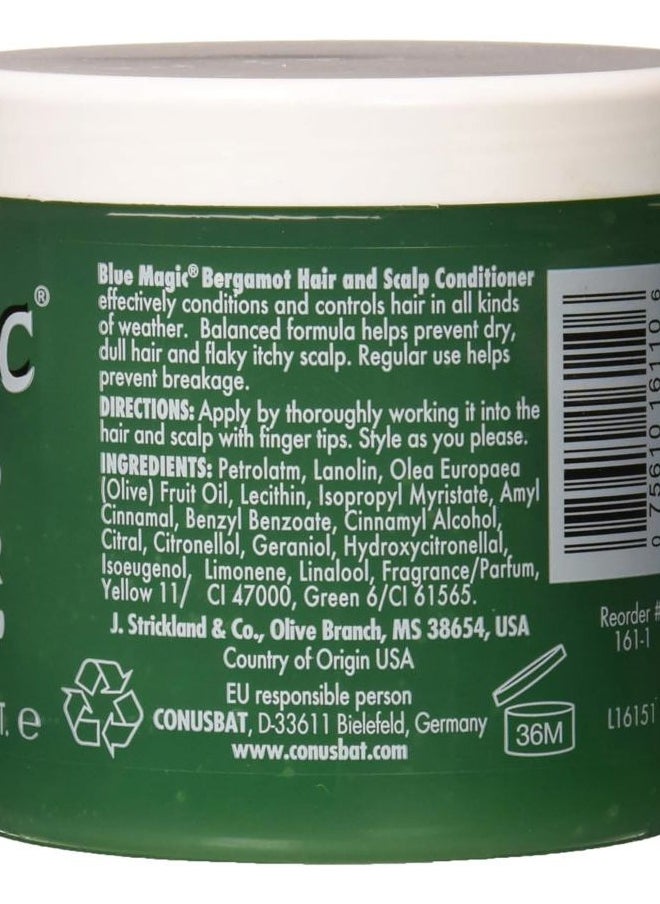 BLUE MAGIC - Conditioner, Hair & Scalp, Bergamot, 12 Oz - Image 1