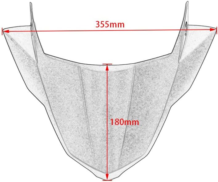 Midimttop Front Fairing for YA-MAHA MT-09 FZ-09 - Image 2