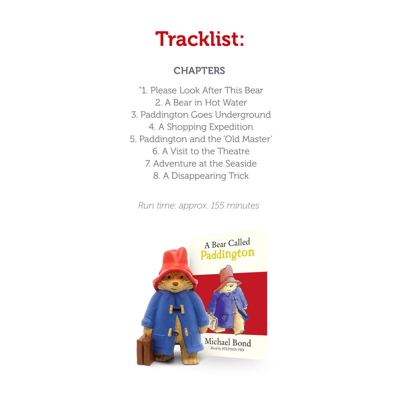 Tonies Tonies Paddington Bear Audio Play Character  - Image 4