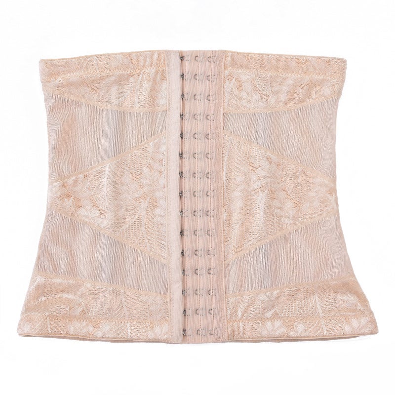 Breathable Waist Training Corset with 3 Rows 15 Hooks, Postpartum Shapewear for Women - Image 5