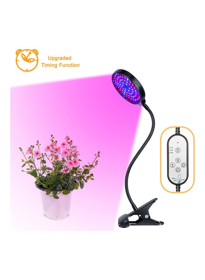 إسكدنيا ضوء LED يشبه الشمس مع مؤقت تشغيل/إيقاف تلقائي مؤقت 4/8/12 ساعة أسود 11.22 x3.93بوصة - Image 4