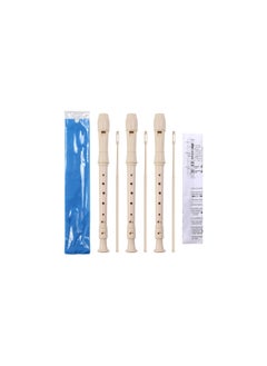 Megarya 8 Hole Descant Soprano Recorder with Cleaning Rod and Case Bag  - Image 1