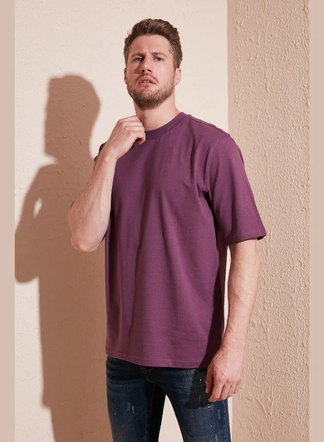 Buratti Cotton Oversize Crew Neck Basic T Shirt Men's T SHIRT 5902365